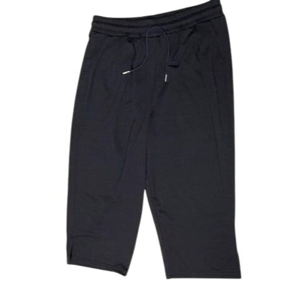 Woman's Knit Jogging Capris LARGE (6767)